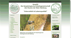 Desktop Screenshot of herpag-hdn.amphibien.at